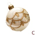 Miniatyrbild 7 av 11: Julgranskulor i glas 8cm Julkulor Julgransprydnad Kulor Butiksfönster M3P1 A 1pcs