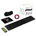 Miniatyrbild 1 av 11: Led Bilmonterad Flexibel Fullfärgsskylt Intelligent Kan Styra Diy T7e0 B 1set