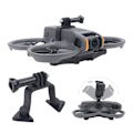 Miniatyrbild 10 av 11: Kamerafäste för DJI Avata 2, Övre Expansionsfäste Adapter för DJI Avata 2, för Fast Kamera Drönarfäste Sport Snap Tillbehör,f