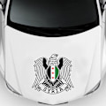 Miniatyrbild 5 av 11: Syrien Flagga Syrisk Vapen Multi Storlekar Bildekal Självhäftande VBest V5P9 A30*29cm One size