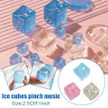 Miniatyrbild 11 av 11: Stresskub Squeeze Stressbollar, Stresskub, Is Stresskub Squeeze Bollar, Långsamt Stigande Stressbollar, Söt Kub Stressboll Sensorisk Fidget Leksak transparent onesize