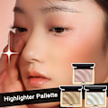 Miniatyrbild 11 av 11: HOJO Highlighter Vattentät Glitter Highlighter Highliter Puder Kosmetisk Ansiktsbehandling För V9U8 3 # Confidence Light 10g