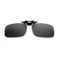 Miniatyrbild 1 av 11: Unisex Solglasögon Clip On Flip Up Körning Sol Semester Glasögon Dam Herr 9CS0 gray One-size