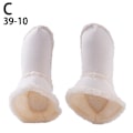Miniatyrbild 8 av 11: CUIKOSAER Vintertofflor Foder Plysch Päls Tofflor Foder Slip-in, Innersulor för Crocs Tofflor Ersättning, Vit Pälsinsats, Varma Hustomtar Fleece White 39-40