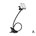 Miniatyrbild 5 av 11: Universell Lazy Mobiltelefon Svanhals Stativhållare Flexibel Säng Skrivbord Bordsklämma√ white one-size
