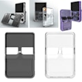 Miniatyrbild 6 av 11: För R36S Nytt Handhållet Skyddsfodral Bärbar Spelkonsol Tillbehör Snabbt Transparent Black for R36S