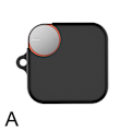 Miniatyrbild 5 av 11: Skyddsfodral för hörlurar till CMF BY Nothing buds Pro2* S6E6 Black 1set