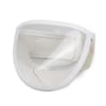 Transparent ögonmask för husdjur - Vit - M