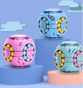 Fidget Leksak Pusselboll Pop It Kub 3 st Fäger