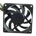 70mm X 15mm Børsteløs Blæser Til DC 12v 4 Pin 9 Blade Køling Ny