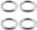 tum fjäder O-ring rund karbinhake snäppkrok cirkelnyckelring