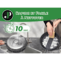Miniatyrbillede 5 af 6: Køkkengrydesæt Induktions 13 dele JUST PERFECTO - Gryde- og pande sæt - Til alle kogeplader inklusive induktion - Aluminium - Sort Svart