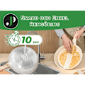 Pikkukuva 6 / 6: JUST PERFECTO 14-osainen induktiokeittoastiasetti - Tarttumattomat kattilat ja pannut - Kaikki lämmönlähteet, mukaan lukien induktio - Alumiini Beige