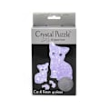 Miniatyrbild 2 av 2: Robetoy Crystal Puzzle Pussel 3D Cat Katt Lila/ Trans 49st bitar