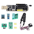 Miniatyrbild 5 av 5: Flash-chip-testklämma Set Programmer Mainboard-tillbehör med SOIC/SOP-stiftformat för 242593 ( )