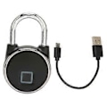 Miniatyrbild 1 av 5: Bluetooth fingeravtryckslås USB-laddning 360 graders igenkänning App Smart Keyless Lock för Android för IOS-system ( )