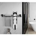 Miniatyrbild 5 av 5: Kattformade absorberande handdukar, söta djurhanddukar, handdukar för K