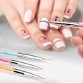 Miniatyrbillede 2 af 5: Kunstnerisk Negledekorsæt, Multifunktionelle Negledesignværktøjer til Farveblanding, Kompakt Letvægtssæt og Let at Bruge