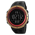 Miniatyrbild 5 av 5: Elektronisk Digital Klocka Multifunktionell Modeklocka Casual Armbandsur För Män Pojkar Ny (Armygrön)