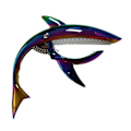 Miniatyrbilde 1 av 5: Shark gitar-stemmeclip, stemmeclip i sinklegering, egnet for akustisk, elektrisk klassisk gitar og bass ukulele stemmeclip, farge