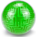 Miniatyrbild 1 av 5: Puzzles Brain Game (Grön) - 3D-labyrint med utmanande utmaningar