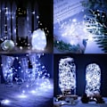 Miniatyrbild 3 av 5: [2-pack] Solar String Lights Outdoor, 100 LED Solar String Lights