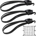 Bagagerem Elastisk Bungee Spännare 3st Bagagerem Elastisk