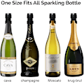 Miniatyrbillede 5 af 5: Mousserende Vin Prop Premium Rustfrit Stål Champagne S