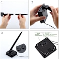 Miniatyrbild 4 av 5: Solar String Lights, 5 meter Solar LED String Lights 20 Butterfl