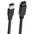 Pikkukuva 5 / 5: Firewire IEEE 1394 -sovitinkaapeli, 6-nastainen - 9-nastainen pistoke, tulostimien, skannerien ja kiintolevyjen liittämiseen 4.5M