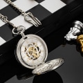 Miniatyrbild 3 av 5: Watch för män Klassisk mekanisk handvindfickur Watch