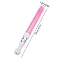 Miniatyrbilde 3 av 5: 3 Moduser Blinkende LED Lysstaver Slanke Selvlysende Staver Lysende Leker Sikkerhetslys Partyutstyr Holdbar Gul Yellow
