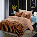 Miniatyrbild 1 av 5: Camel Color Sängkläder Set 240x220 Taupe Braun Vuxen 2 Person Täcke