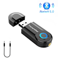 Miniatyrbillede 1 af 5: USB Bluetooth adapter TV computer bluetooth audio transmitter aux