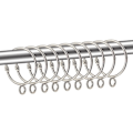 Miniatyrbillede 1 af 5: Gardinringe, 20 stk. 38 mm Gardinophæng i rustfrit stål R