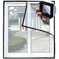 Miniatyrbillede 1 af 4: Kattebeskyttelsesnet, selvklæbende myggenet til vinduer, justerbart insektnet, transparent net til katte, myggenet, 80X100cm