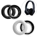 Miniatyrbilde 5 av 5: Lett utskiftbare gamle øreputer for GOLD 7.0 for PSV PC VR CUHYA0080 Hodetelefon Tykkere skumdeksler Ermer Hvit White