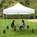 Miniatyrbild 2 av 5: (Svart) Gazebo Ben Vikt Väska, 1 tält Vatten Vikt Väska Tält