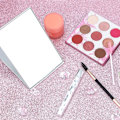 Miniatyrbild 5 av 5: Pocket Mirror Portable Mirror Desktop Sminkspegel, hopfällbar spegel