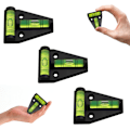 Miniatyrbild 1 av 5: Litet vattenpass, vattenpass av typ T, minivattenpass i plast