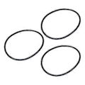 Miniatyrbild 5 av 5: 10 st runda motorremmar i gummi för skydd av maskiner 5 mm diameter 5405-0005-0334 ( )