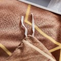 Miniatyrbild 5 av 5: Camel Color Sängkläder Set 240x220 Taupe Braun Vuxen 2 Person Täcke