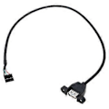 Miniatyrbild 1 av 5: Högkvalitativ USB2.0 Hona till Moderkort 9Pin Header Kabel USB IDC Header Kabel för Pålitlig Moderkortsanslutning
