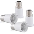Miniatyrbild 4 av 5: 4x Socket Adapter - B22 till E27 - Bajonett Lamphållare Adapter