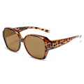 Miniatyrbillede 1 af 7: Moderigtige polariserede solbriller, udendørs kørsel solbeskyttelse og UV-beskyttelse solbriller, multifunktionelle briller, unisex, leopardprint leopard print