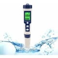 Miniatyrbild 1 av 5: Elektronisk PH Meter Tester, 5 i 1 PH Tester Pocket Thermometer W