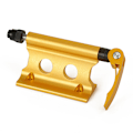 Miniatyrbillede 1 af 7: Mountainbike stativ, forgaffel quick release fast clip bagagebærer, bil placeringsstativ, gul, 1 stk Yellow 1Pcs
