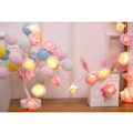 Miniatyrbild 4 av 5: Batteridrivna LED Rose String Lights för bröllop, alla hjärtans dag