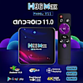 Miniatyrbild 4 av 5: Android 11 Smart TV-box för hemmet med hög prestanda, mediaspelare för sovrum (EU-kontakt 4GB 32GB)