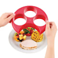 Miniatyrbild 3 av 5: Måltid Mått Portionskontroll Matlagningsredskap Gå ner i vikt Håll dig i form Red